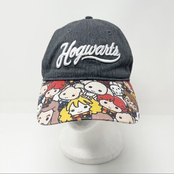 Harry Potter Hogwarts Adjustable Strapback Cap Hat OSFM - Picture 3 of 10